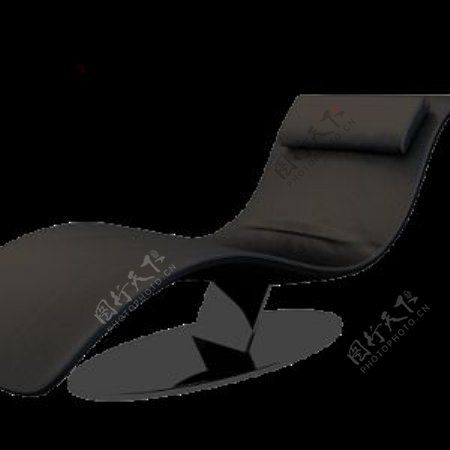 3D躺椅模型
