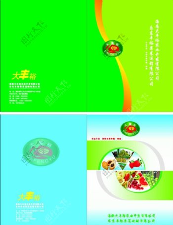 封面设计水果标志各种水果画册设计图片