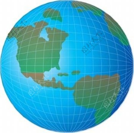 地球矢量图8