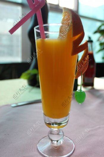 柳橙汁图片