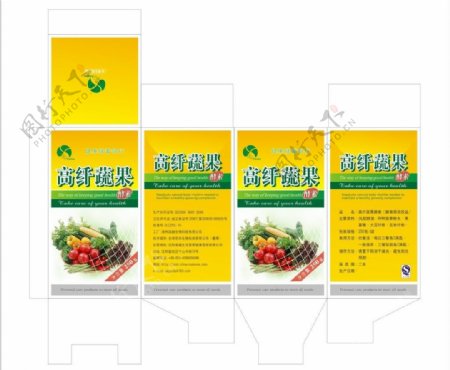 高纤蔬果酵素包装图片
