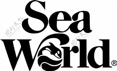 海洋世界的标志