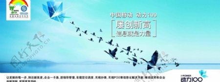 中国移动动力100大雁版图片