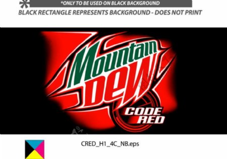 MOUNTAINDEWCODEREDlogo设计欣赏MOUNTAINDEWCODERED食物品牌标志下载标志设计欣赏