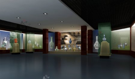 瓷器展厅图片