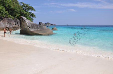 泰国斯米兰岛海滩图片