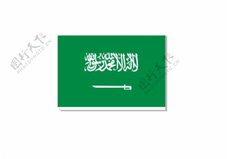 沙特阿拉伯国家国旗图片