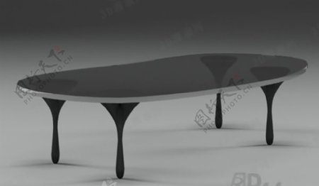 3D桌子模型