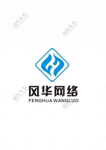 网络公司logo设计图案