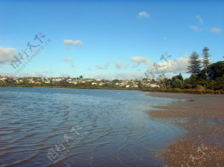 新西兰海滨风光图片