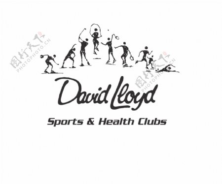 DavidLloydlogo设计欣赏DavidLloyd运动赛事LOGO下载标志设计欣赏