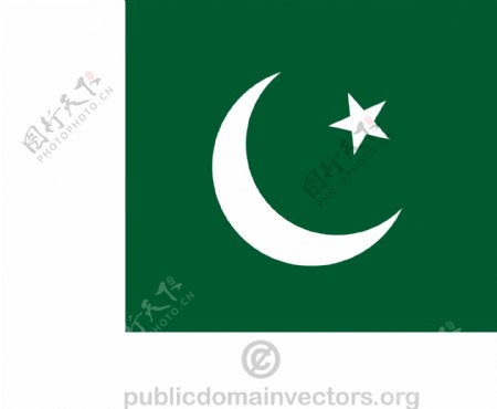 巴基斯坦矢量标志