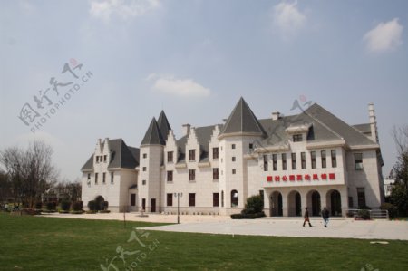 上海宝山顾村公园欧式城堡图片