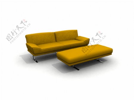 现代家具3DMAX模型之沙发050