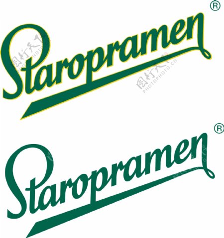 Staropramen啤酒标志