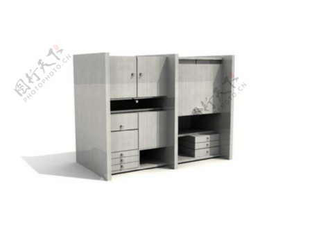常见的柜子3d模型家具图片81