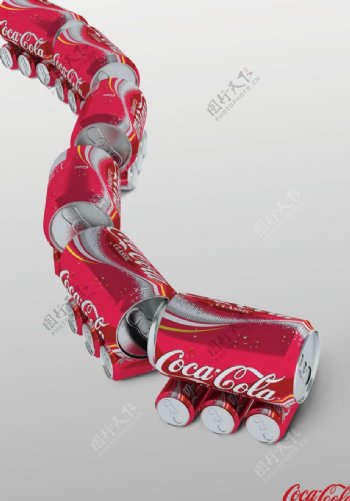 可口可乐招贴设计图片