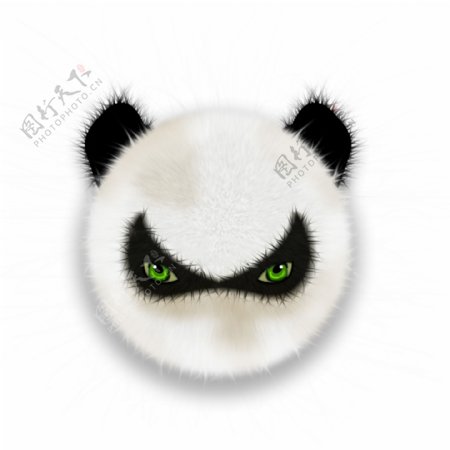 熊猫毛绒图片