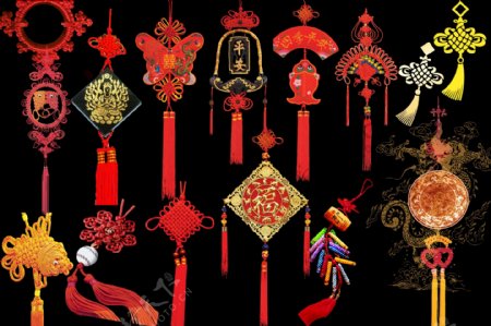 传统中国结图片素材