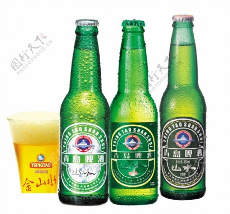 青岛啤酒山水系列图片