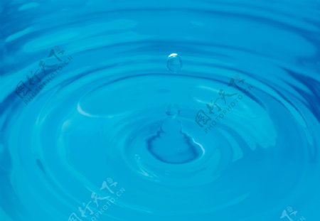 水滴水波纹图片