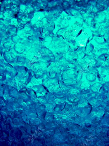 水中气泡图片
