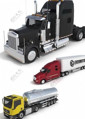 卡车模型图片
