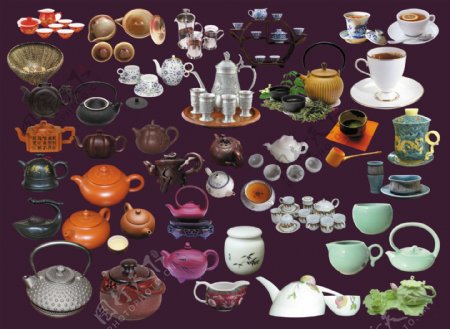 各类茶具