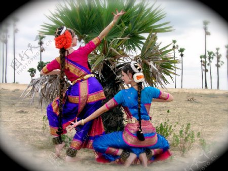 印度舞者图片
