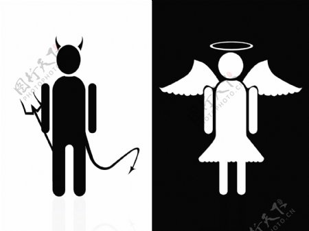 向量的恶魔和天使