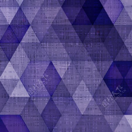 紫色三角格纹背景矢量素材
