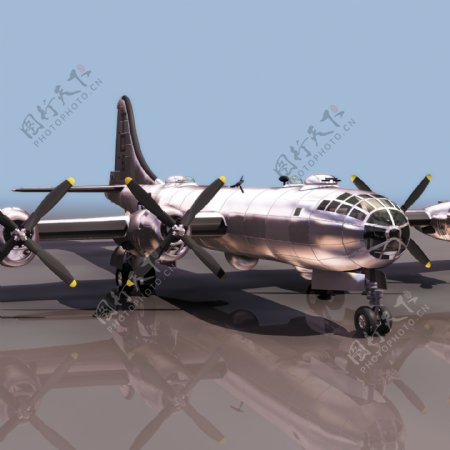 运输机客机飞机3dmax模型12