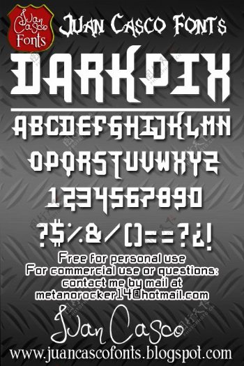 darkpix字体