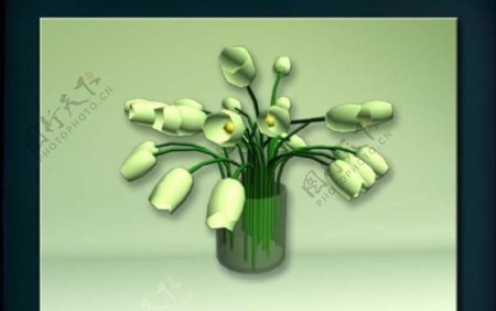 装饰构件之植物3D模型植物005