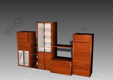 2009最新柜子3D现代家具模型第二辑90款1
