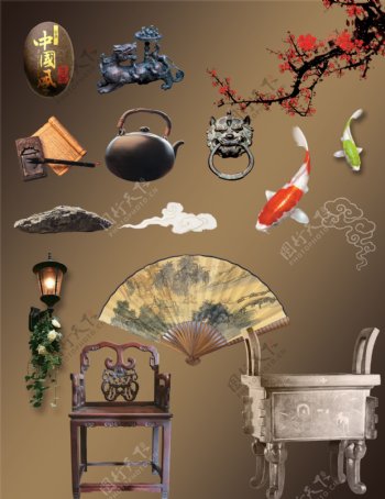 中国风传统元素古典