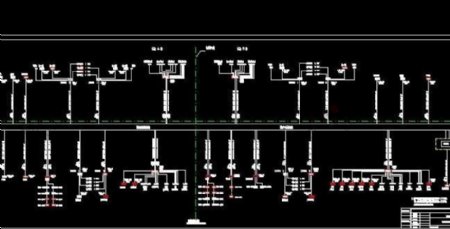 地铁照明总配电系统图