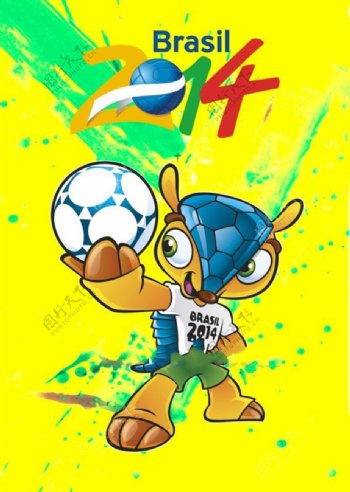 2014巴西世界杯矢量素材下载