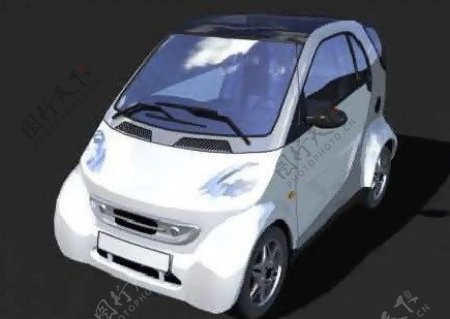 SeatArosa小汽车3D模型
