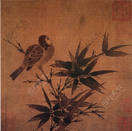 中国传世名画花鸟画古典花鸟画
