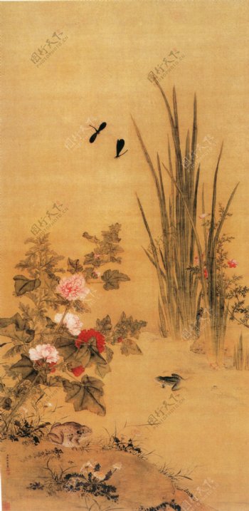 中国传世名画花鸟画古典花鸟画花卉