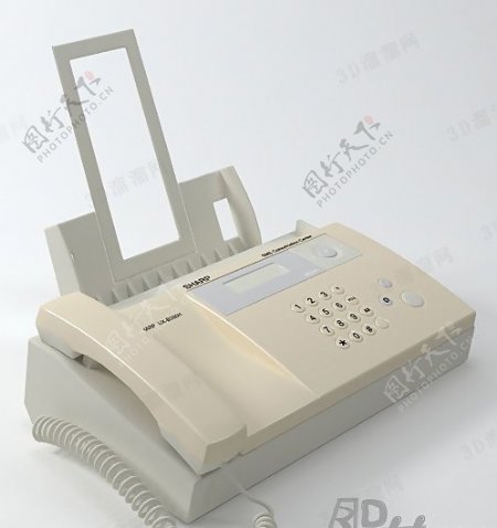 3D办公电话模型