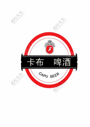 啤酒标签盖标图片