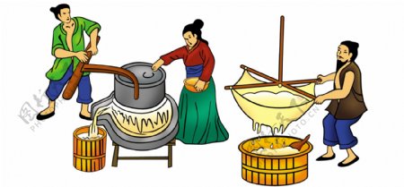 豆干制作工艺图