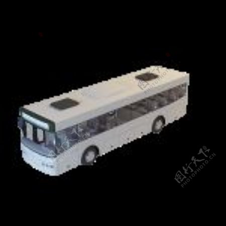 3D公交车模型