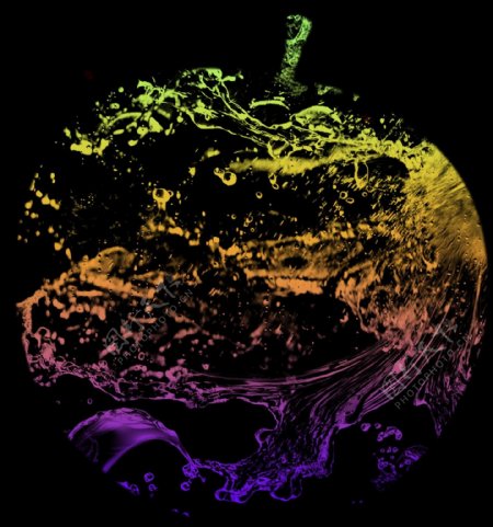液体苹果图片