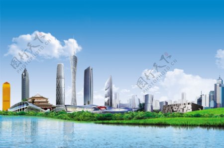 中国现代建筑素材