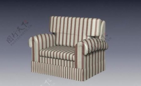 当代现代家具沙发3D模型B029