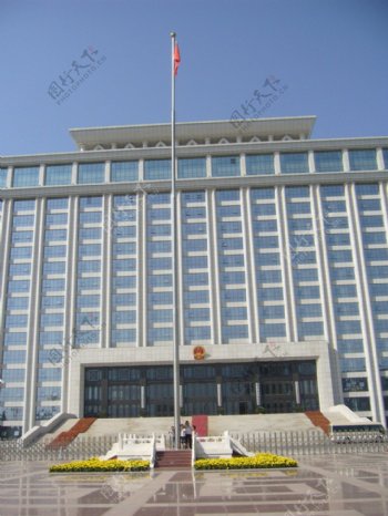 宁夏人民广场国旗图片