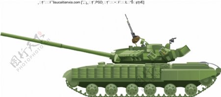 军事战车坦克矢量素材